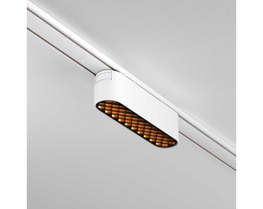 Трековый светодиодный светильник Maytoni Technical Radity Basis Grid TR084-1-6W3K-W