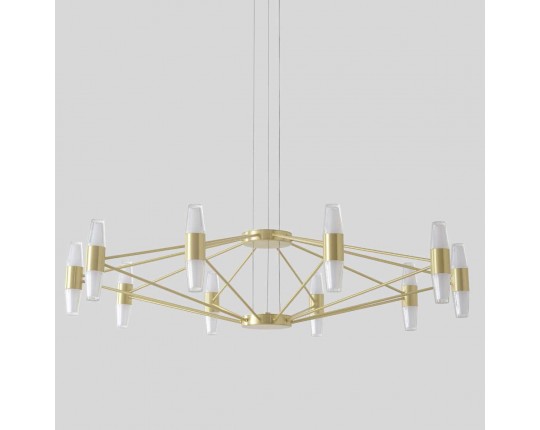 Подвесная люстра Crystal Lux DOROTEA SP10 GOLD