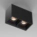 Потолочный светодиодный светильник Maytoni Technical Alfa Led C065CL-02-L12W3K-B Потолочный светодиодный светильник Maytoni Technical Alfa Led C065CL-02-L12W3K-B