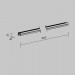 Шинопровод Maytoni Elasity IP O-TR001-P-B3M