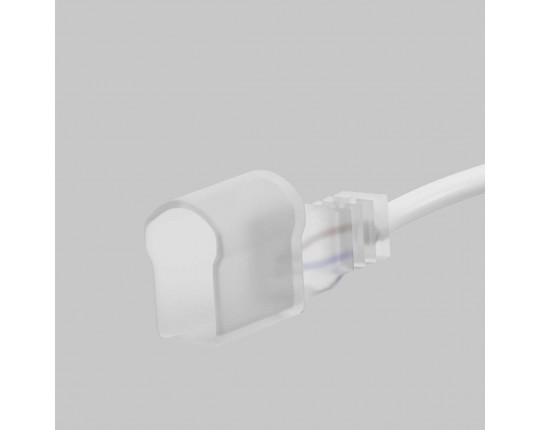 Коннектор питания с сетевой вилкой для гибкого неона 220В 25х13 мм Maytoni Led Strip 201236