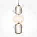 Подвесной светодиодный светильник Maytoni Pattern MOD267PL-L28CH3K