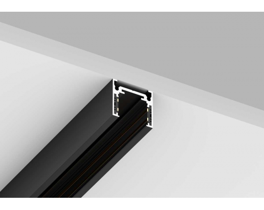 Шинопровод магнитный накладной Crystal Lux CLT 0.114 01 L2000 BL