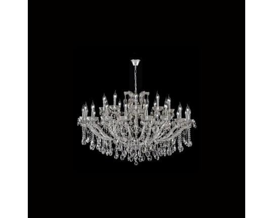 Подвесная люстра Crystal Lux Hollywood SP20+10 Chrome Подвесная люстра Crystal Lux Hollywood SP20+10 Chrome