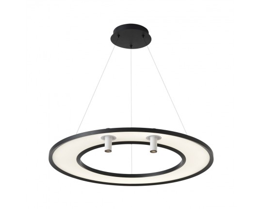 Подвесной светодиодный светильник Crystal Lux Contour SP50W Led Black