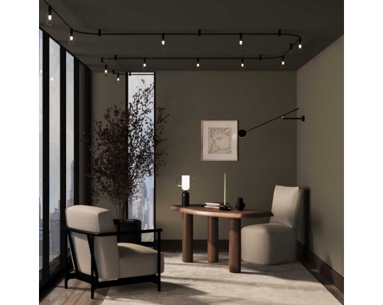 Трековый светильник Maytoni Technical Magnum TR207-1-3W3K-B