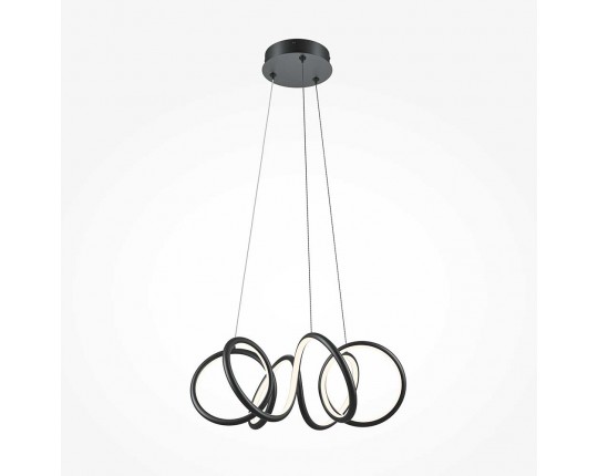 Подвесной светодиодный светильник Maytoni Curve MOD241PL-L60BK