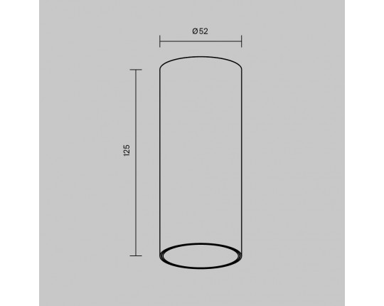 Потолочный светодиодный светильник Maytoni Technical Focus Led C056CL-L12W2.7K-W-W