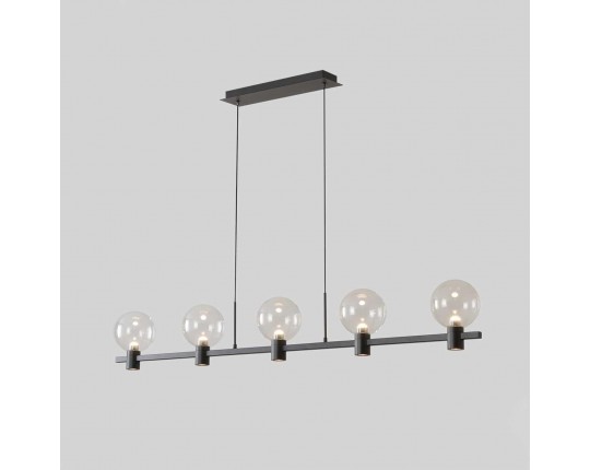 Светильник подвесной Crystal Lux DUET SP35W LED BLACK