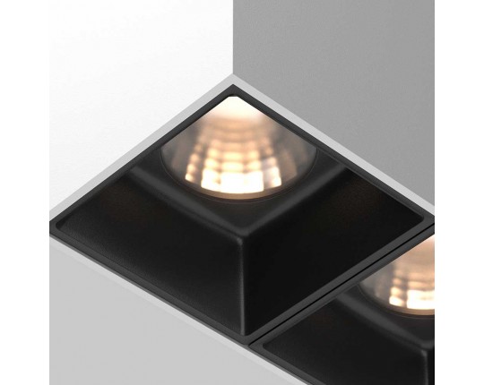 Потолочный светодиодный светильник Maytoni Technical Alfa Led C065CL-02-L12W3K-W