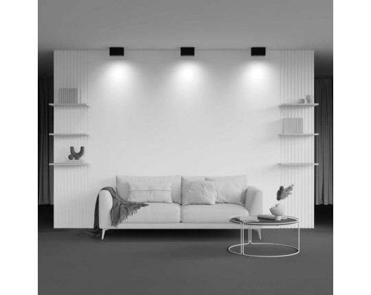 Потолочный светильник Maytoni Technical Atom C017CL-02B