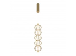 Подвесной светодиодный светильник Maytoni Golden Cage MOD216PL-L10G3K