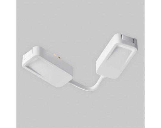 Коннектор питания L-образный Maytoni Technical Radity TRA084CPC-W-12