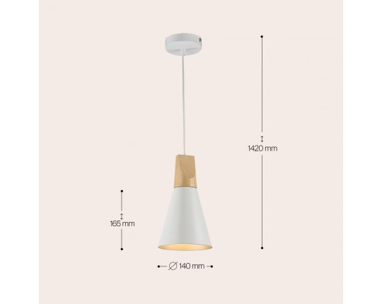 Подвесной светильник Maytoni Bicones P359-PL-140-W Подвесной светильник Maytoni Bicones P359-PL-140-W