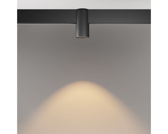 Трековый светодиодный светильник Maytoni Technical Magnetic Exility Alfa TR122-2-7W3K-B