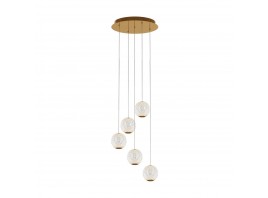 Подвесная светодиодная люстра Maytoni Sapphire MOD293PL-L30BS3K