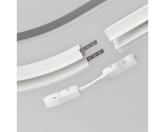 Аксессуар для трекового светильника Maytoni Technical Exility Accessories for tracks TRA034CS-W Аксессуар для трекового светильника Maytoni Technical Exility Accessories for tracks TRA034CS-W
