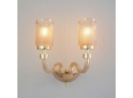 Бра Crystal Lux SILVESTRO AP2 AMBER