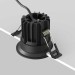 Встраиваемый светильник Maytoni Technical Downlight Round DL058-7W2.7K-B