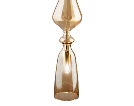 Подвесной светильник Crystal Lux Lux New SP1 B Amber