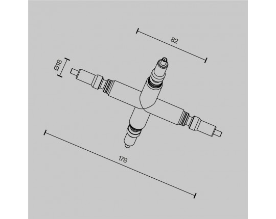 Коннектор Maytoni Technical CA008TX-BS