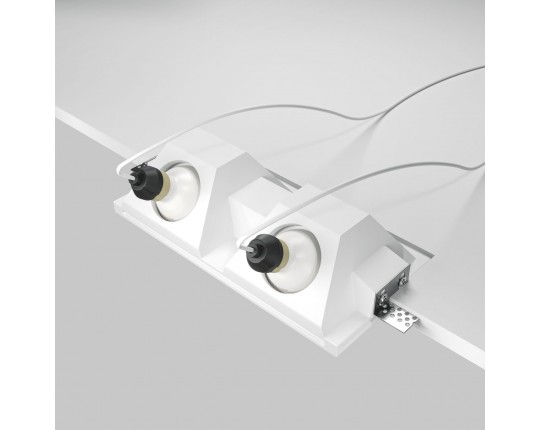 Встраиваемый светильник Maytoni Technical Gyps Modern DL002-WW-02-W