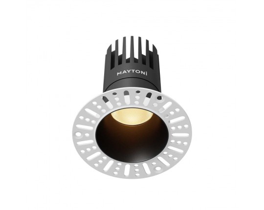 Встраиваемый светильник Maytoni Technical Dip DL122-15W-2.7K-TRS-B