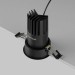 Встраиваемый светильник Maytoni Technical Dip DL118-15W-2.7K-B