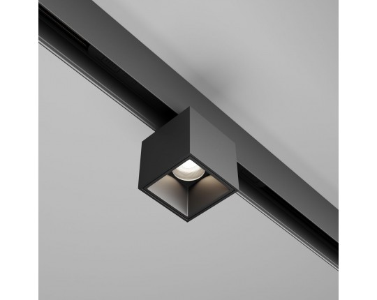 Трековый светодиодный светильник Maytoni Technical Magnetic Exility Alfa S TR133-2-7W4K-B