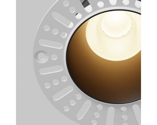 Встраиваемый светильник Maytoni Technical DL122-15W-3K-TRS-B
