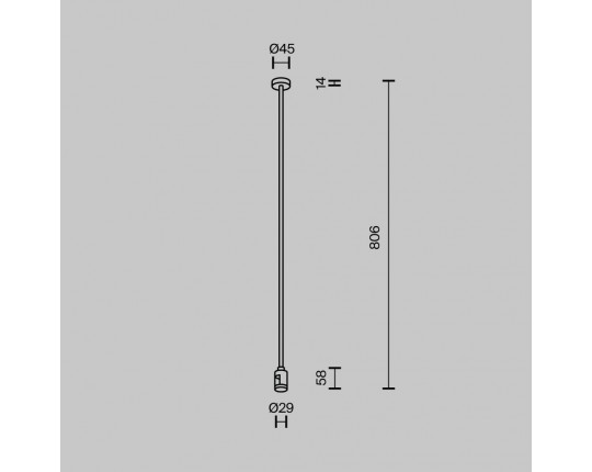 Крепление потолочное Maytoni Technical Accessories for tracks Flarity TRA159C-SL1-BS Крепление потолочное Maytoni Technical Accessories for tracks Flarity TRA159C-SL1-BS