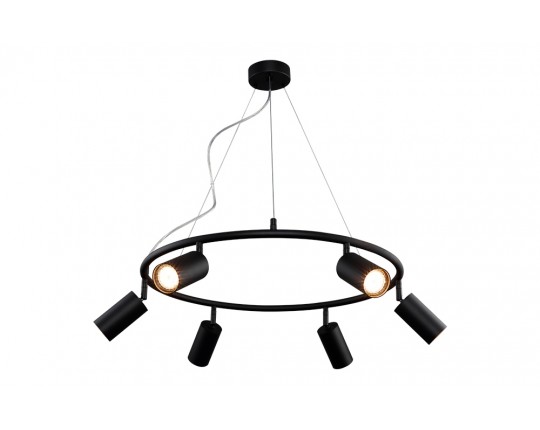 Светильник подвесной Crystal Lux RIVO SP6 BL