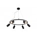 Светильник подвесной Crystal Lux RIVO SP6 BL