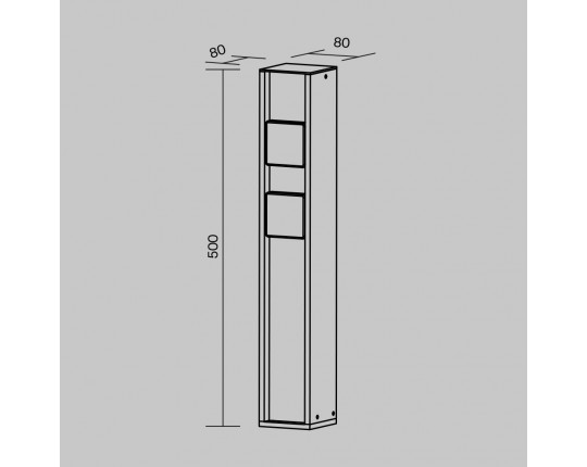 Уличная розетка Maytoni Socket O459FL-GF02SC