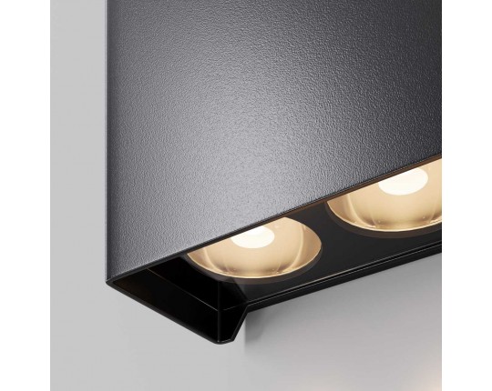 Уличный настенный светильник Maytoni Outdoor Shell O505WL-L6B3K