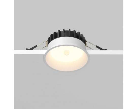 Встраиваемый светильник Maytoni Technical Downlight DL055-8W3K-SEN-W