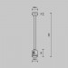 Крепление потолочное Maytoni Technical Accessories for tracks Flarity TRA158C-IPC1-B Крепление потолочное Maytoni Technical Accessories for tracks Flarity TRA158C-IPC1-B