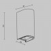 Уличный настенный светильник Maytoni Outdoor Drape O526WL-L10B3K
