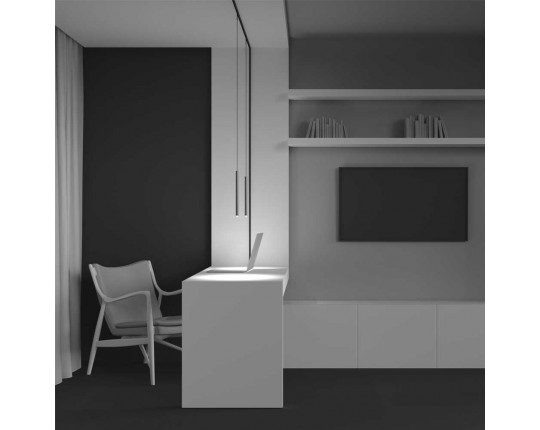 Трековый подвесной светильник Maytoni Technical Skim TR191-1-3W4K-M-BBS