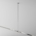 Крепление потолочное Long одинарное 760мм Maytoni Technical TRA159C-SL1-PT