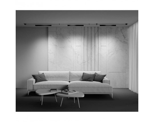 Подвесной светодиодный светильник Maytoni Technical Pendant system Parity Points TR128B-24W4K-M-B