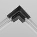 Коннектор L-образный Maytoni Technical Exility Busbur TRACL034-42B-R