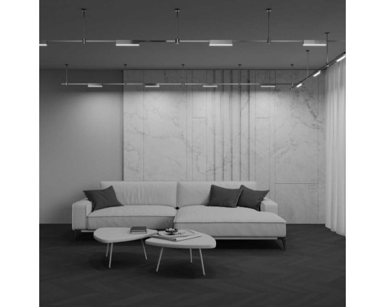 Трековый светильник Maytoni Technical TR151-1-18W3K-PT