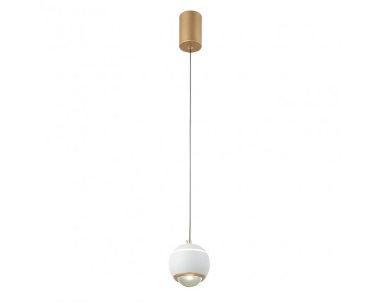 Подвесной светодиодный светильник Crystal Lux Caro SP Led White