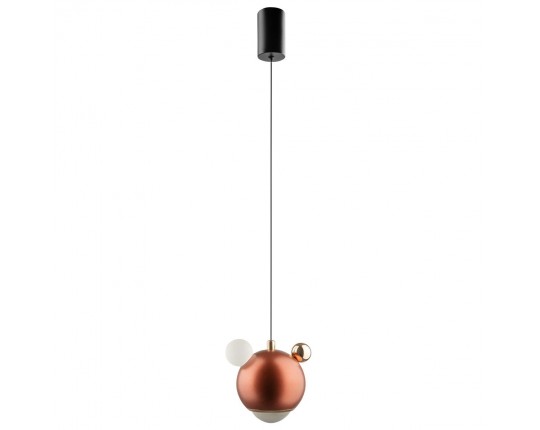 Подвесной светодиодный светильник Crystal Lux Amigo SP Led Red