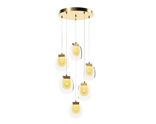 Подвесной светодиодный светильник Maytoni Modern Biology MOD367PL-L18BBSK