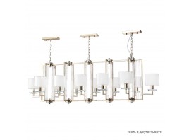 Подвесная люстра Crystal Lux Nicolas SP12 L1600 Gold/White