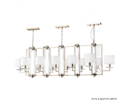 Подвесная люстра Crystal Lux Nicolas SP12 L1600 Gold/White