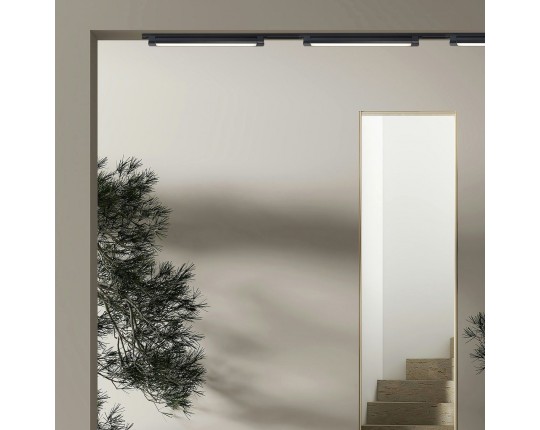 Трековый светильник однофазный Crystal Lux CLT 0.31 010 40W BL M4000К
