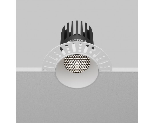 Встраиваемый светильник Maytoni Technical Dip DL121-15W-4K-TRS-W